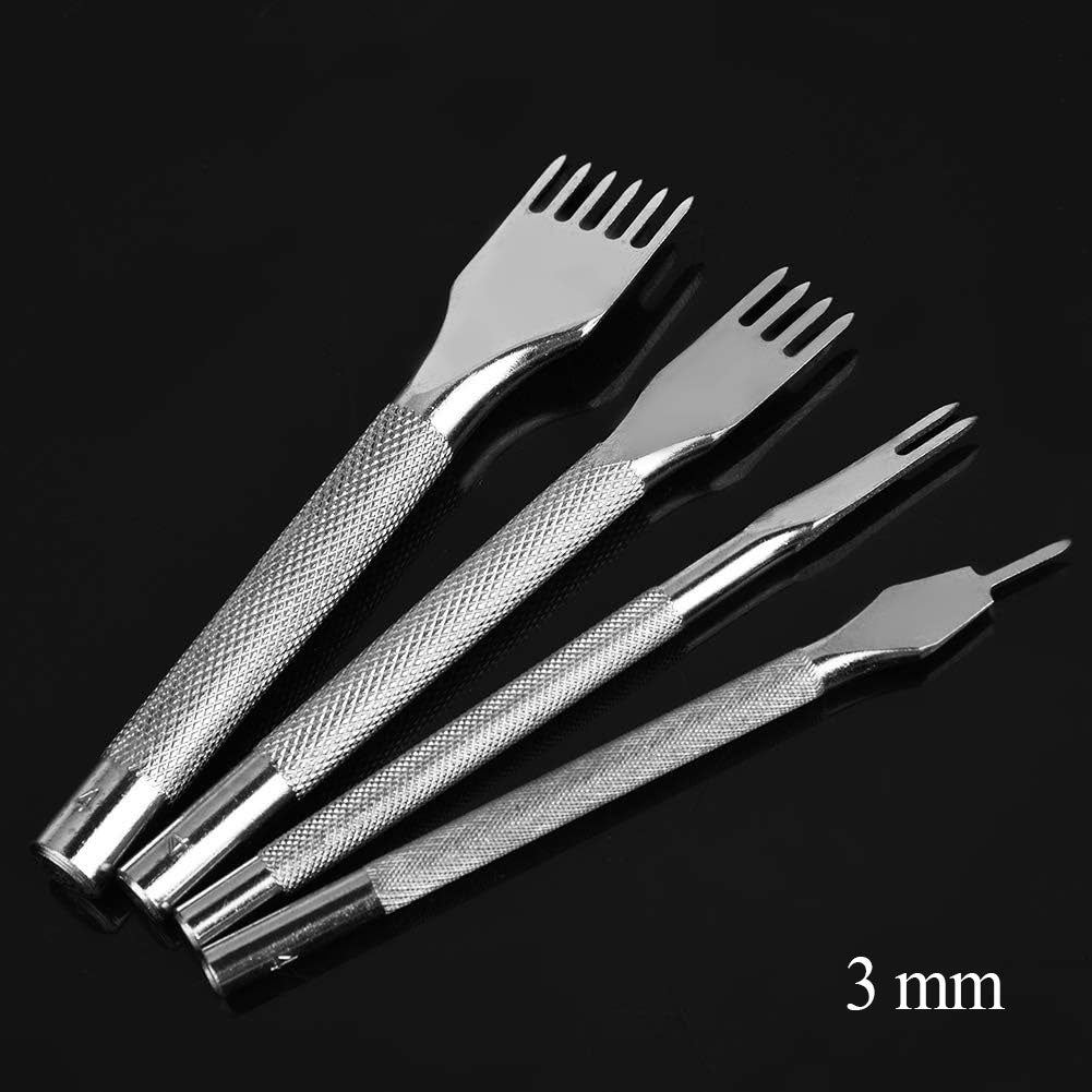 Çatal Delme Seti 3 mm - Deri Hobi