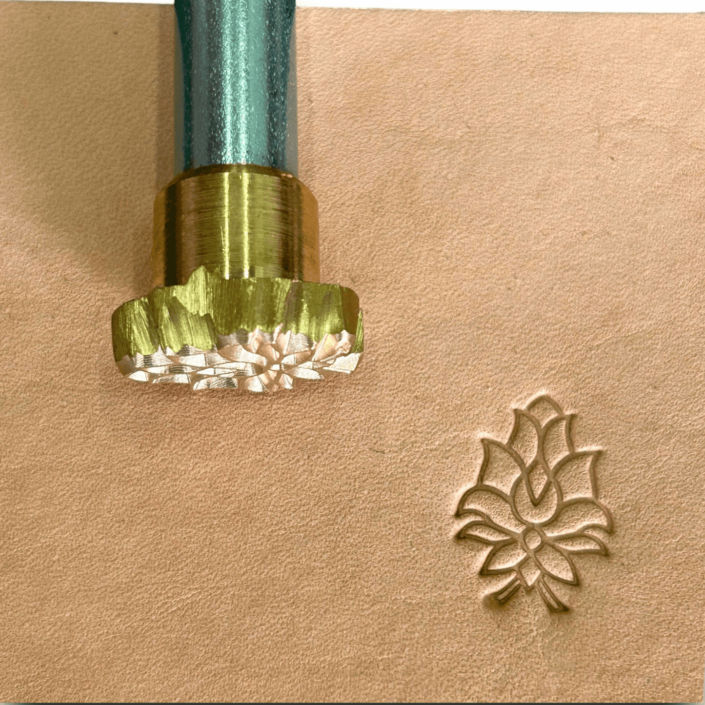 Pirinç Deri Baskı Stamp | SP465