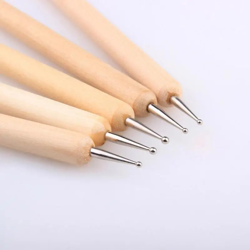 5li Motif Kalemi - Ahşap - Deri Hobi