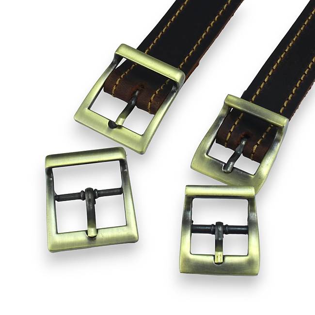 Fırçalı Antik Toka - Deri Hobi