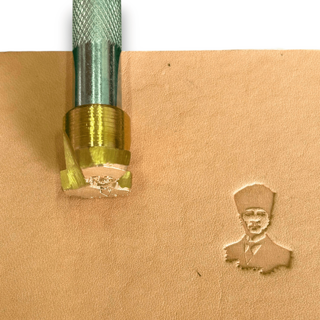 Pirinç Deri Baskı Stamp | SP090