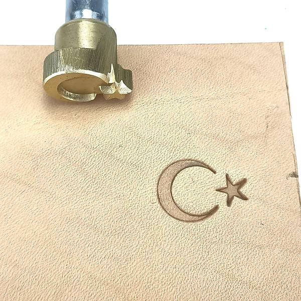 Pirinç Deri Baskı Stamp | SP098