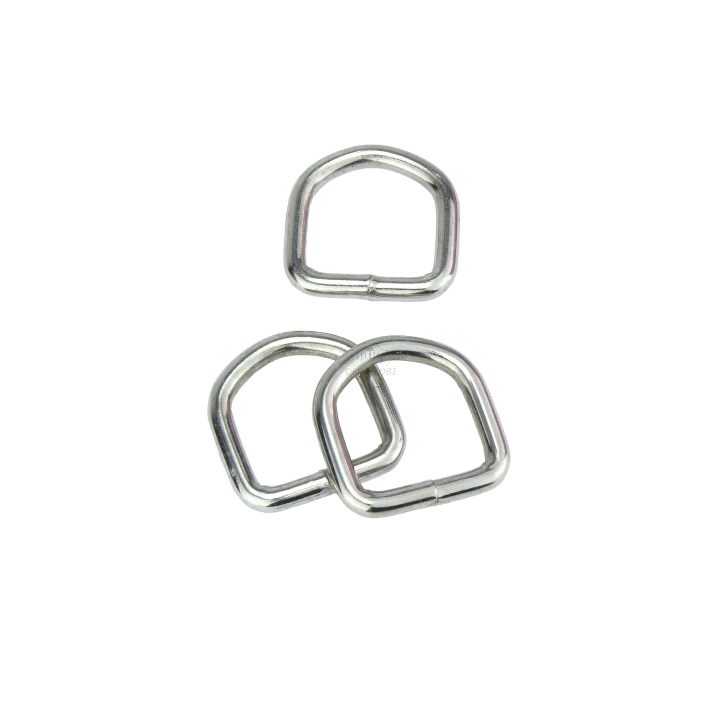 Kaynaklı Tasma D Halka 2,5 cm - Deri Hobi