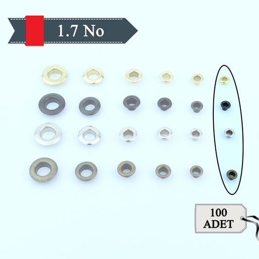 1.7 No Kuşgözü 100 lu - Pulsuz - Deri Hobi