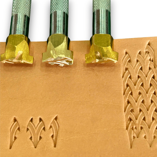 Pirinç Deri Baskı Stamp | SP352-A-B