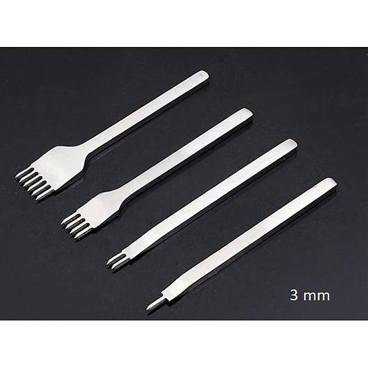 Çatal Delme Seti 3 mm - Deri Hobi