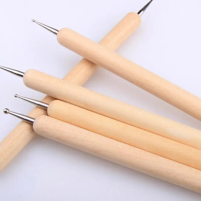 5li Motif Kalemi - Ahşap - Deri Hobi