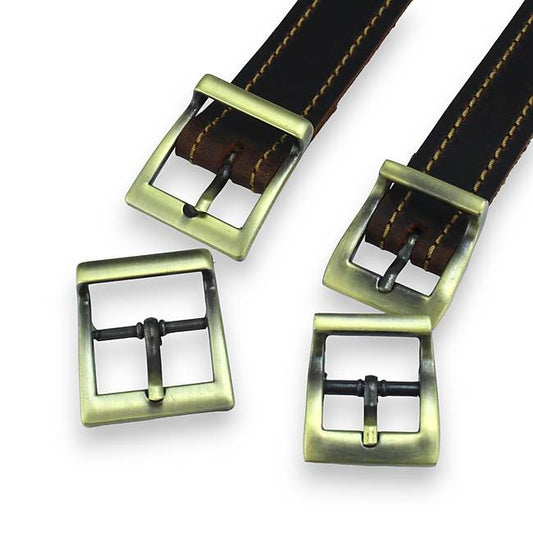 Fırçalı Antik Toka - Deri Hobi