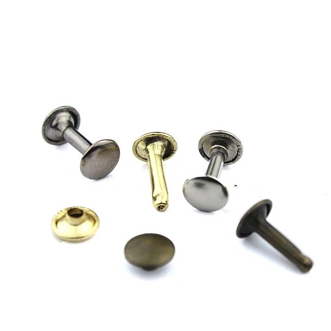 Çift Kapak 33,5 No Perçin -Ayak Boy: 12 mm- 100 Takım