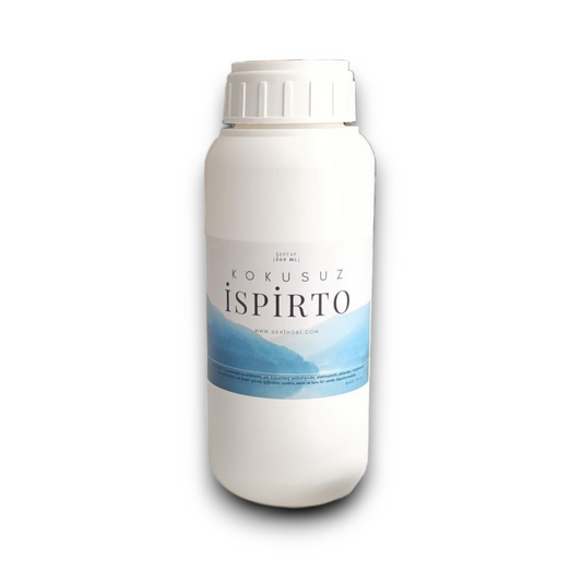 Kokusuz İspirto - 500 ml - Renksiz - Deri Hobi