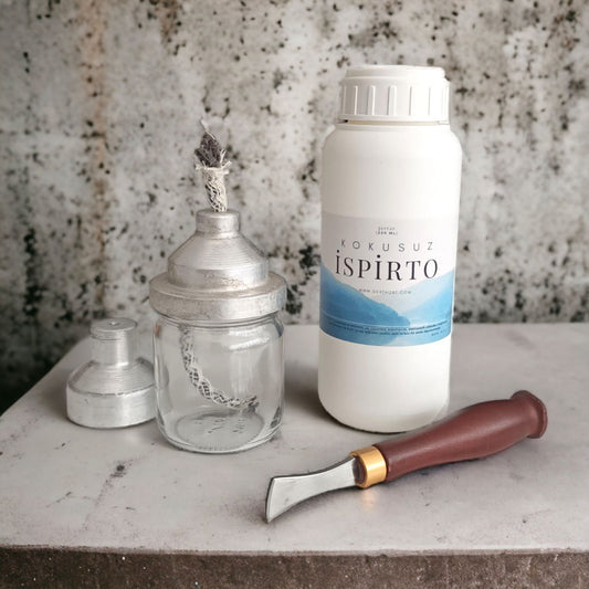 Kenar İz Maat Seti - Deri Hobi