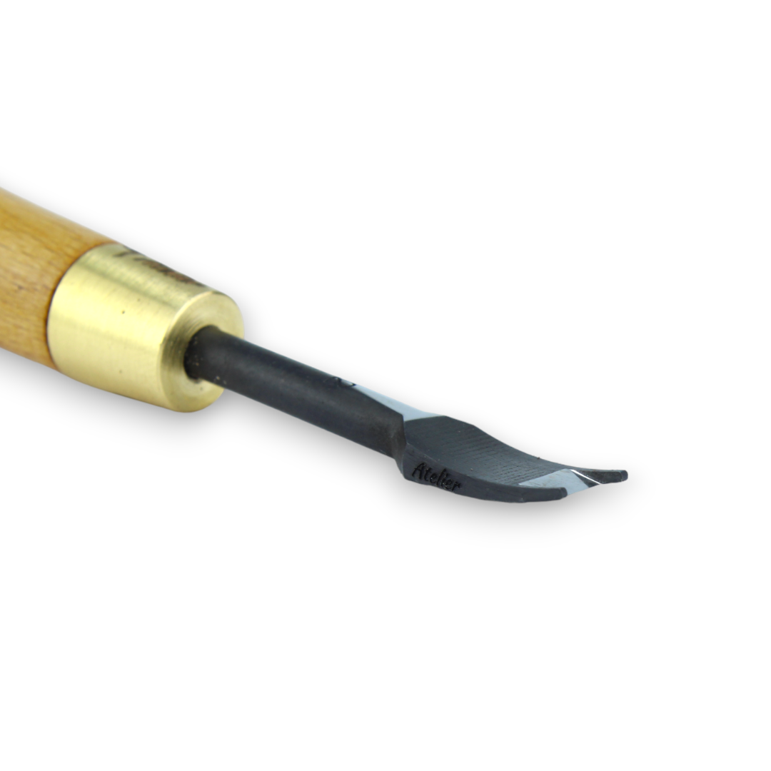 Premium Deri İnceltme - Tıraş Aleti - 8 mm - Deri Hobi