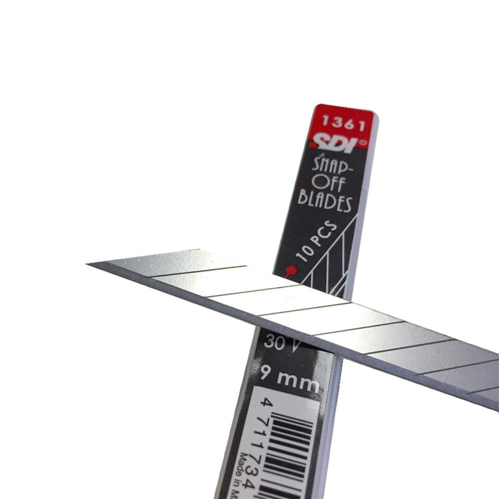 SDI 30° Maket Bıçağı Yedeği 9 mm 10 adet - Deri Hobi