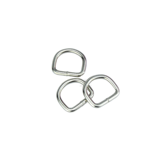 Kaynaklı Tasma D Halka 2 cm - Deri Hobi