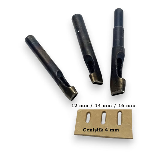 Yassı Delme Zımbası - Deri Hobi